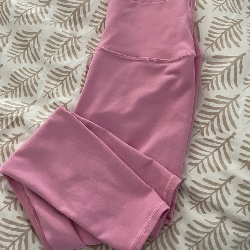 Dusty Rose Pink high waist airbrush legging